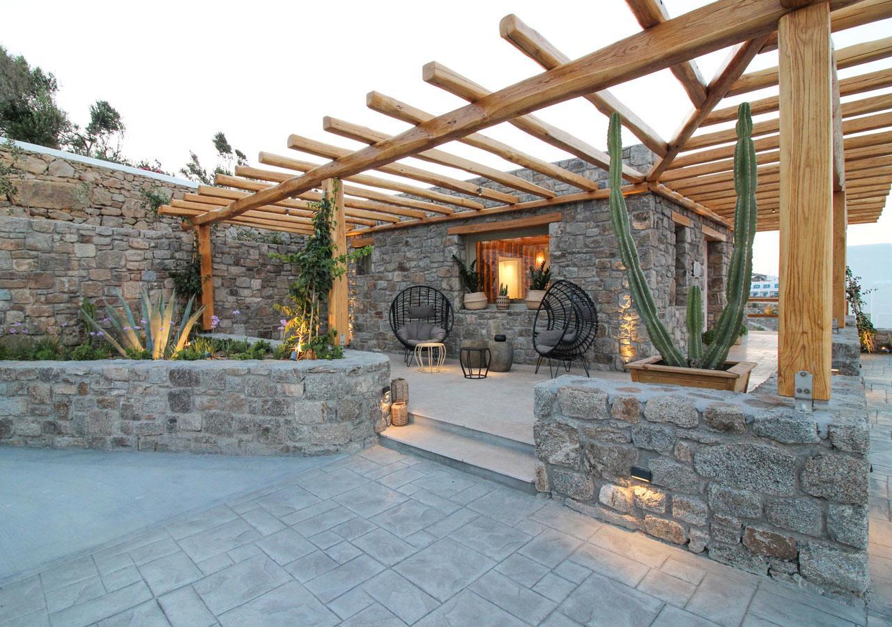 Mykonos Cactus Ξενοδοχείο Ορνός Εξωτερικό φωτογραφία