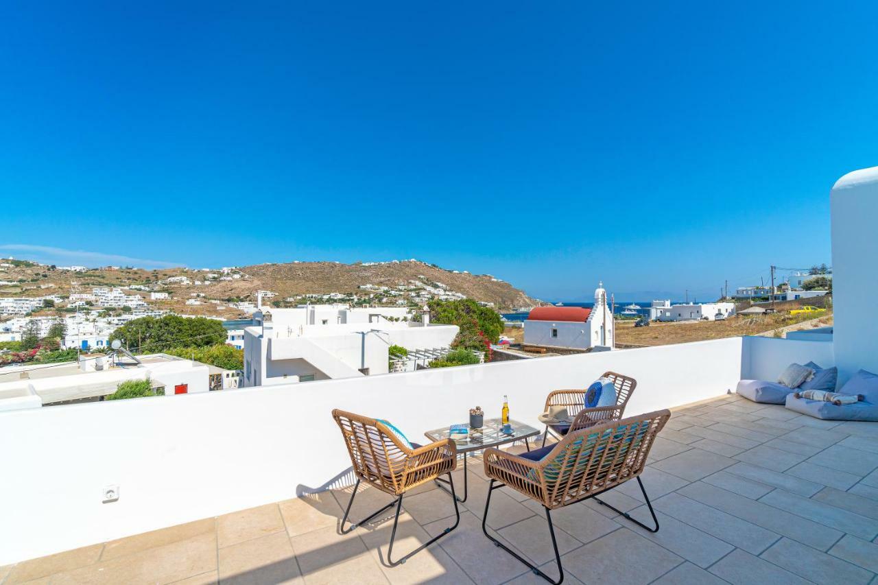 Mykonos Cactus Ξενοδοχείο Ορνός Εξωτερικό φωτογραφία