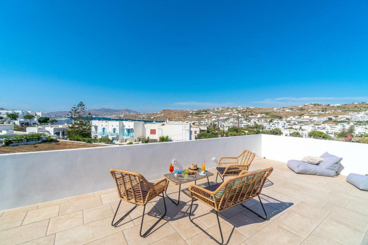 Mykonos Cactus Ξενοδοχείο Ορνός Εξωτερικό φωτογραφία