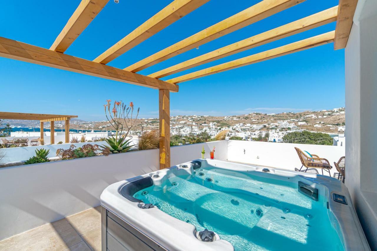 Mykonos Cactus Ξενοδοχείο Ορνός Εξωτερικό φωτογραφία